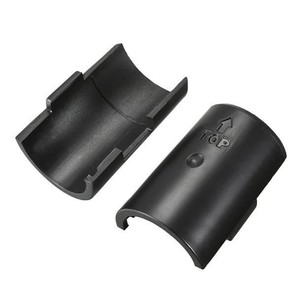 Clips de estante de alambre Uxcell, clips de bloqueo de estante de alambre de 1 pulgada, plástico para sistema de estanterías de alambre, paquete de 16