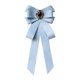 thumbnail image 3 of Broche de lazo con cuentas y lazo preatado para mujer, ideal para festividades. cielo azul, 3 of 9