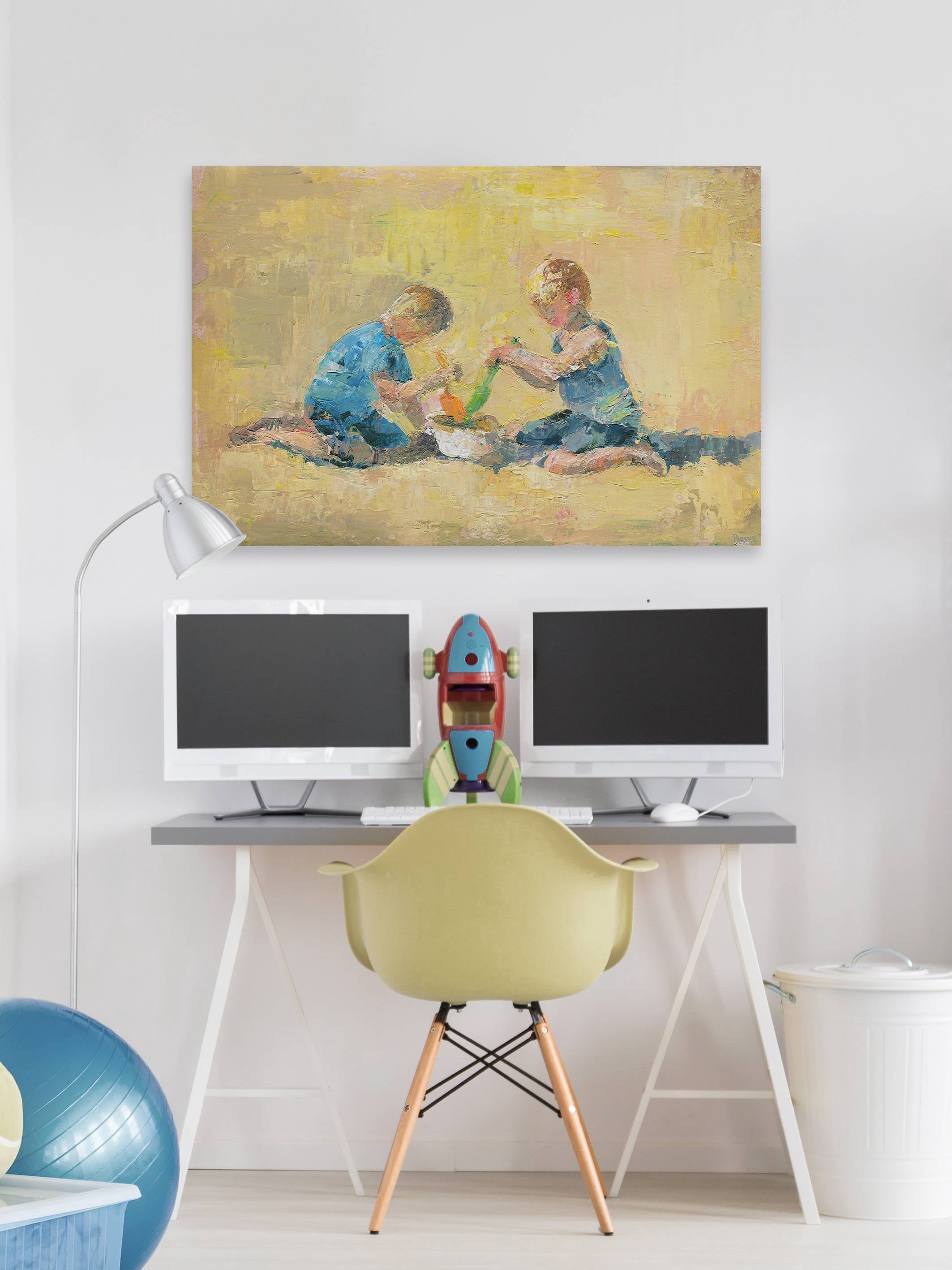 Parvez Taj Happy Playground Canvas Wall Art