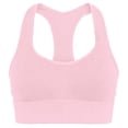 thumbnail image 7 of Rhuody Women Tank Tops Racerback U Neck Sports Cropped Tanks Wire Free Built In Bra Soft Layering Tops For Yoga Gym Charm Clothes 3Xl Pink, 7 of 7