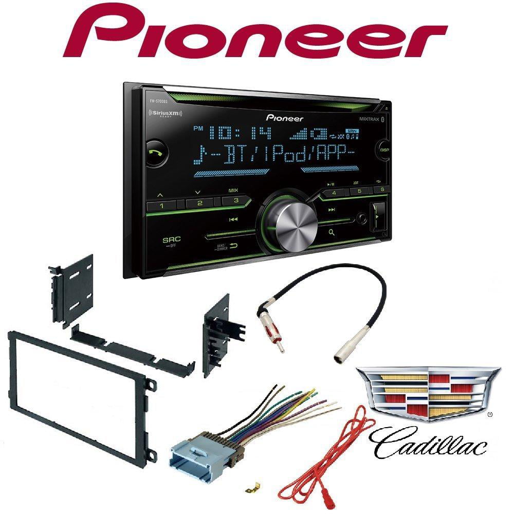 Pioneer Double DIN CD Receiver with Enhanced Audio Functions, MIXTRAX, Built-in Bluetooth, and SiriusXM-Ready GMC 2003 - 2006 YUKON CAR RADIO STEREO CD PLAYER DASH INSTALL MOUNTING KIT HAR