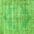 thumbnail image 1 of Ahgly Company Indoor Square Persian Green Traditional Area Rugs, 8' Square, 1 of 1