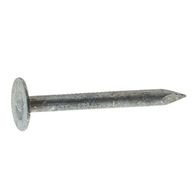 Clavos para techos Grip-Rite de 7/8 pulgadas, electrogalvanizados, 1 libra