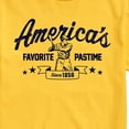 thumbnail image 3 of Instant Message - America's Favorite Pastime - Men's Short Sleeve Graphic T-Shirt, 3 of 6