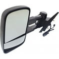 thumbnail image 5 of For Chevy Suburban 2500 2007-2013 Towing Mirror Driver Side | Power | Heated | Manual Folding | Trailer Tow Type | Textured | Replacement For 20862098 | GM1320407, 5 of 7