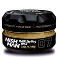 thumbnail image 1 of Cera para Cabello Nishman Serie 07 Gold One Aqua Wax, 1 of 9