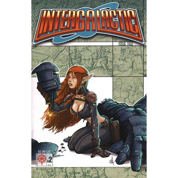 Intergalactic #2 VF ; Bloodfire Comic Book
