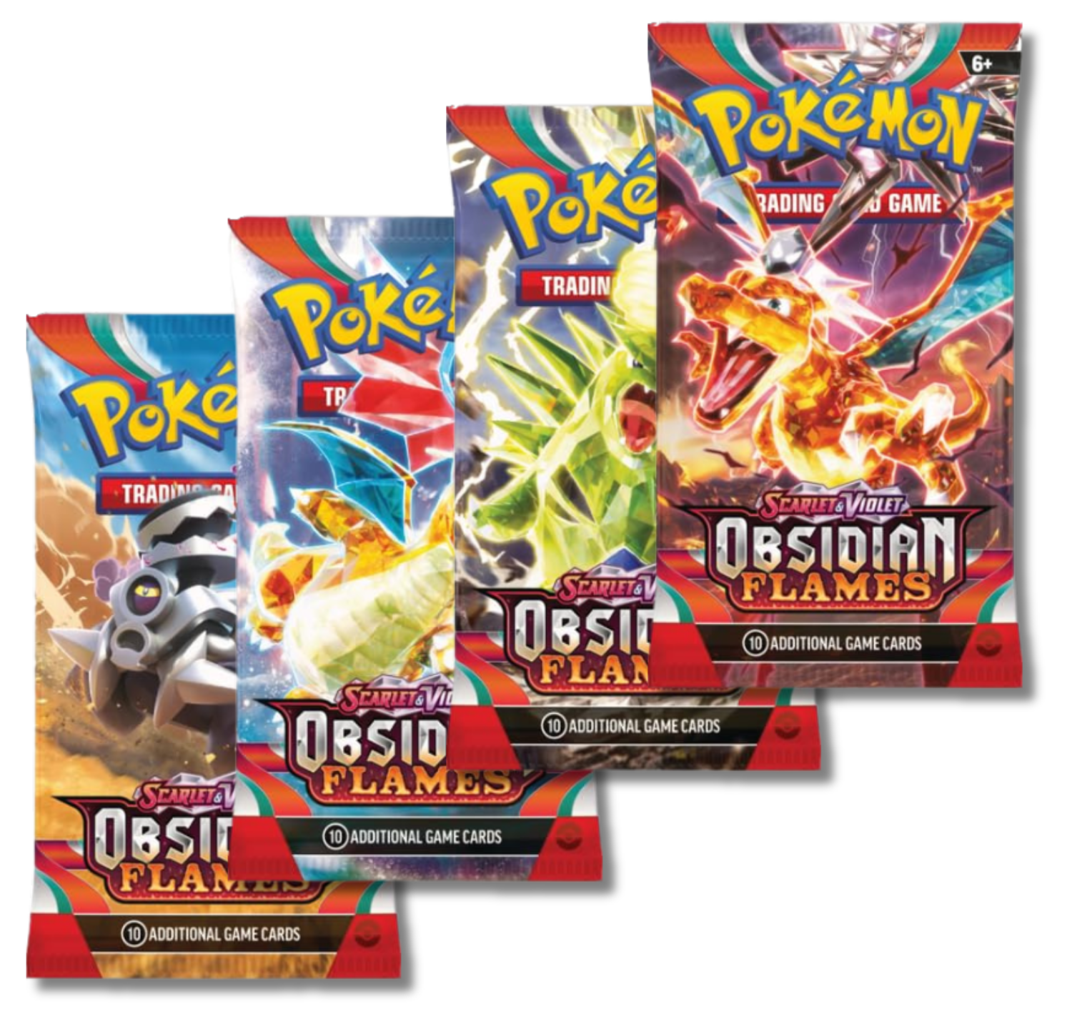 Pokemon Scarlet and Violet Twilight Masquerade Booster Pack Set, 4