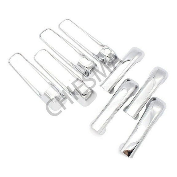 NINTE Door Handle Covers for 2009-2018 Dodge RAM 1500/2500/3500/HD Chrome