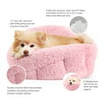 thumbnail image 4 of Best Friends by Sheri Deep Dish™ Sherpa Cuddler Pet Dog Bed, Standard Pink, 4 of 6