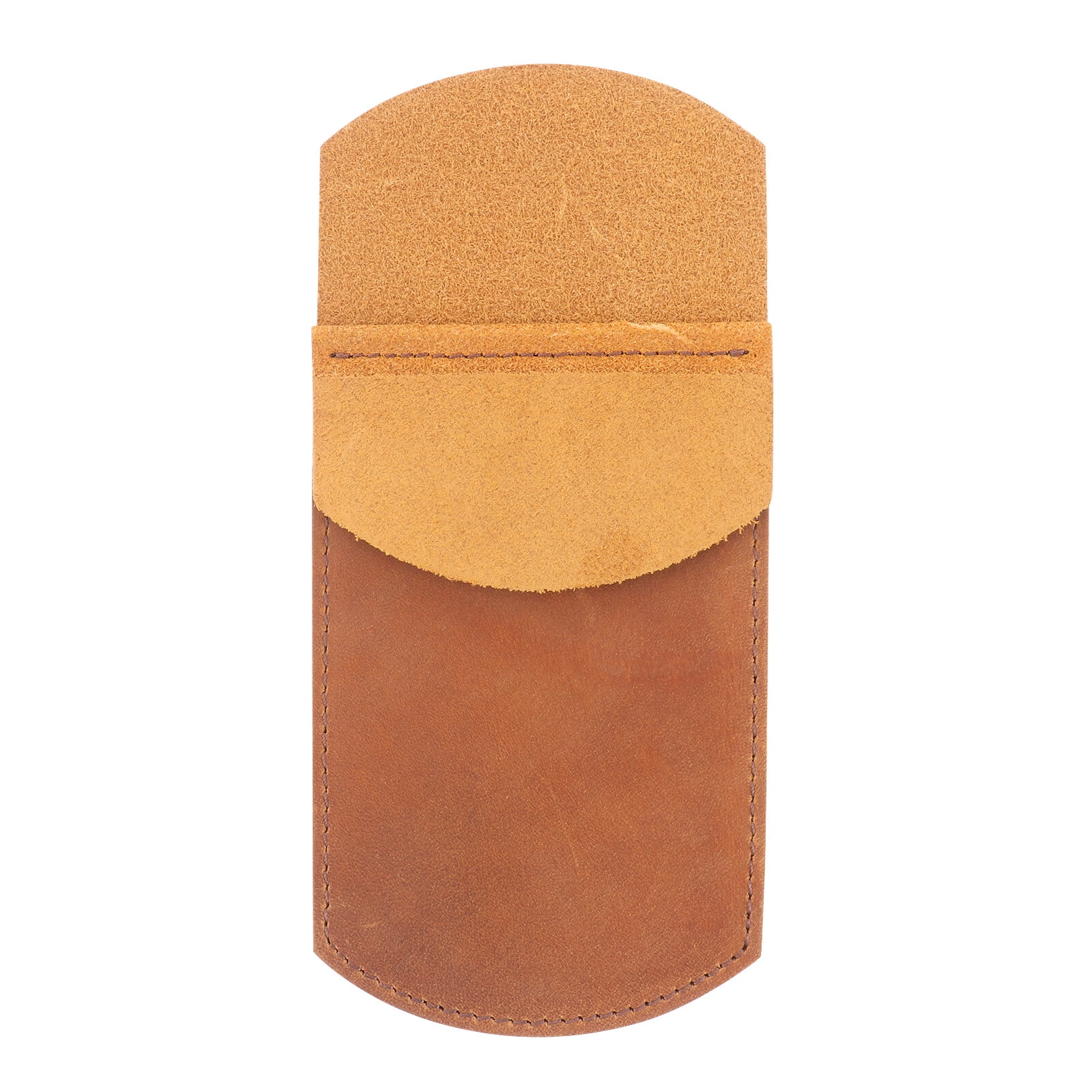 Durable Leather Shirt Pocket Protector Pencil Pouch Office Work