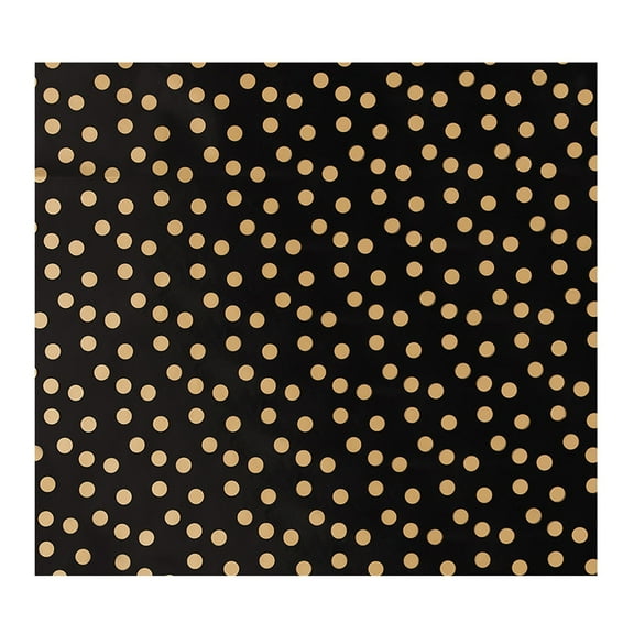 LKWLPD Christmas Wrapping Paper Classic Black Gold Printed Christmas Gift Paper 20 Inches Wide X 27.5 Feet Long Fashion Christmas Gift Wrapping Paper 