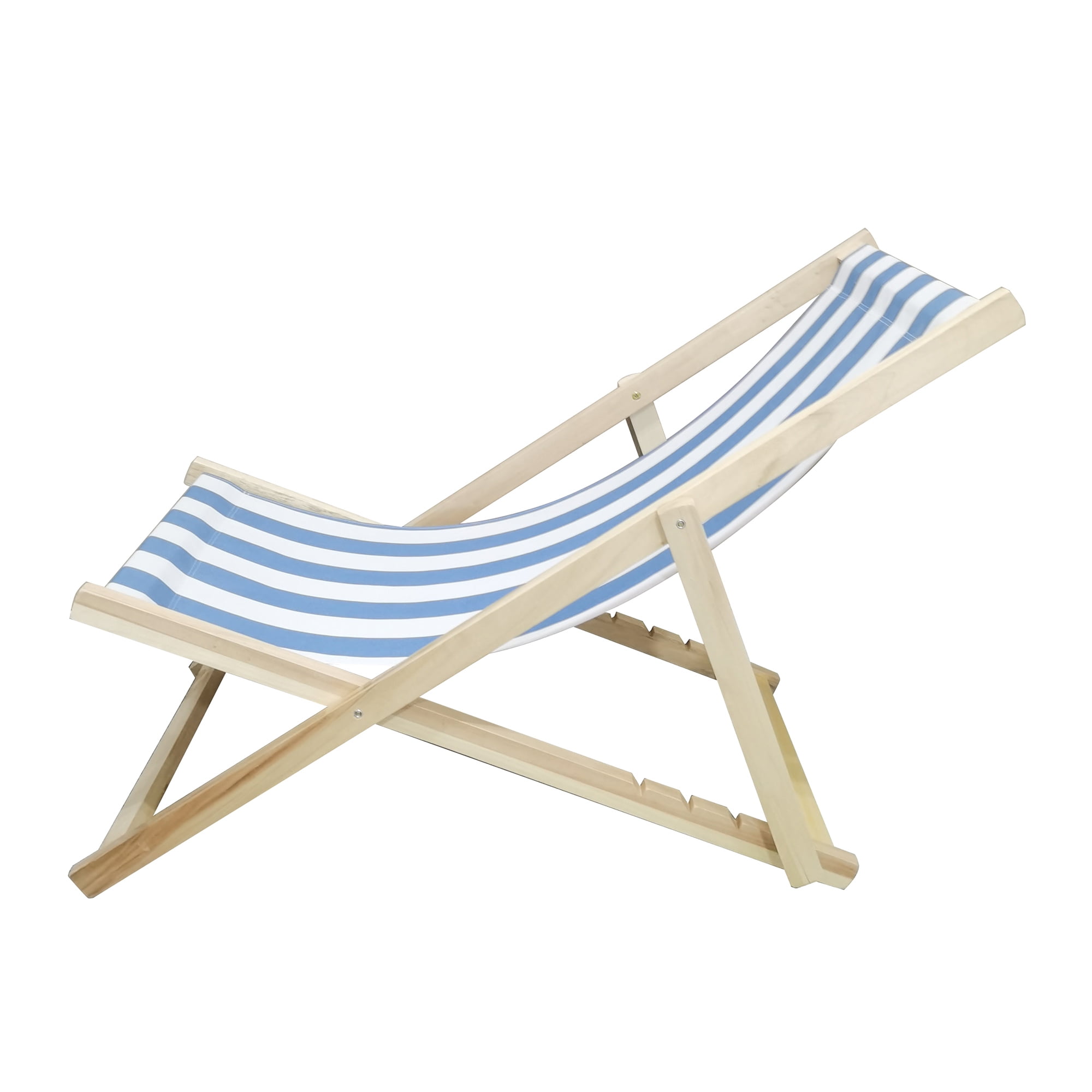 Low Folding Beach Chair Stripes Camping Festival Beach Pool Deckchair Lounger 