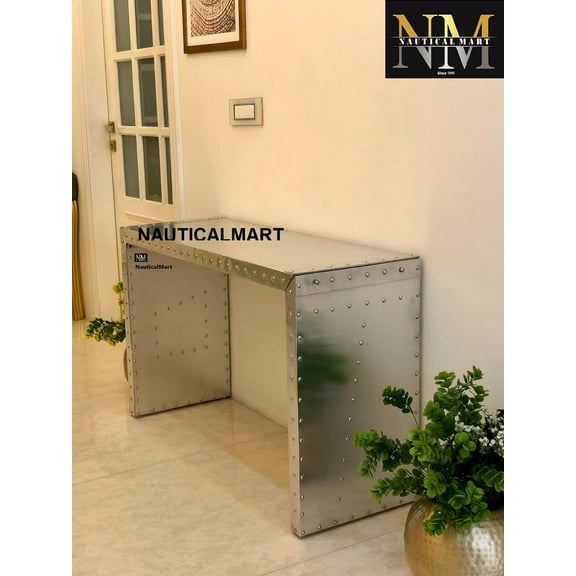 NauticalMart Air Boss Console Table Desk