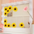 thumbnail image 6 of Harpi Wall Decals Clearance Sunflowers, Flowers, Flowers, Wall Stickers With Double-sided Visible Mirrors, Glass Stickers, Self-adhesive Wall Stickers, Set Of Sheets, 6 of 6