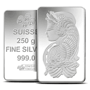 Pamp Suisse Lady Fortuna 250 Gram Silver Bar - Hard Case + Coa