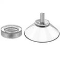 thumbnail image 2 of 10 Pieces Screw-in Suction Cup, Threaded Suction Cup Suction Cups with Thread, PVC Plastic Suction Cup Suspension Transparent Suction Cup, Motorhome Insulating Curtain Suction Cup, for Car, Van, Campi, 2 of 5