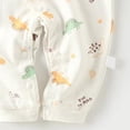 thumbnail image 6 of mgoYE Preemie Baby Boy Clothes Infant Boys Girls Clothes Set Newborn Baby Romper Hat Ribbed Knit Long Sleeve Button Solid Bodysuit Jumpsuit Size 12-18 Months, 6 of 6