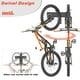 thumbnail image 3 of Portabicicletas giratorio de pared TORACK para 3 bicicletas y cascos, 3 of 8