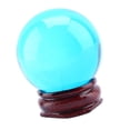 thumbnail image 2 of LAZIOEGR Royal Blue K9 Crystal Ball Sphere 1.57 inches / 40 mm with Stand Base Exquisite Decorative Object for Home Office Desk Decor Photography Prop and Collectible Crafts, 2 of 9
