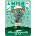thumbnail image 1 of Monty - Tarjeta Amiibo de Nintendo Animal Crossing Happy Home Designer - 277, 1 of 1