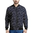 thumbnail image 3 of Chaqueta bomber de primavera y otoño para hombre con estampado 3D de estrella de cinco puntas y cremallera por todas partes, chándal unisex, chaqueta informal con cremallera, ropa 6XL, 3 of 5