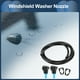 thumbnail image 2 of Boquilla de lavado de parabrisas Unique Bargains delantera con 2 juntas, manguera de fluido de 1.2 metros No.5116079AA para Dodge Grand Caravan 2008-2020 Negro Azul, 2 of 7