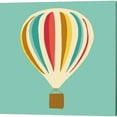 thumbnail image 3 of Great Art Now Hot Air Balloon by Jen Bucheli 2 Piece Canvas Art Set Each 14"W x 14"H, 3 of 3