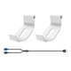 thumbnail image 1 of Conectores de cargador magnético de cable de enlace 2 en 1 con estante de almacenamiento para tableta de teléfono Tmvgtek Para estrenar, 1 of 6