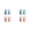 White*2, variant on Scrapbook Tape, Erasable Double Sided Tape Roller, Adhesive Glue Dispenser Runner for Crafts and Arts Projects Classroom Office Journaling Scrapbooking Supplies, Random Color, 1 Pc