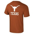 thumbnail image 2 of Men's Colosseum Texas Orange Texas Longhorns Logo Lockup 2-Hit Active Blend T-Shirt, 2 of 2