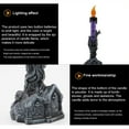 thumbnail image 4 of Diconna Halloween Candle Lamp, Skeleton Ghost Hand Flameless Decoration, 4 of 8