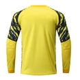 thumbnail image 2 of inhzoy Kids Youth Padded Goalkeeper Jersey Football Long Sleeve Goalie Shirts Yellow M, 2 of 7