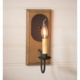 thumbnail image 2 of Irvins Country Tinware Wilcrest Wall Sconce Textured Pearwood Finish 12 inches, 2 of 3