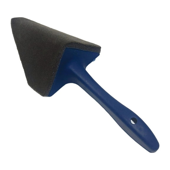 Corner Painter Paint Roller Brush Triangle Paint Brush for Home Office Wall Ceiling Repair with Lightweight ABS Handle