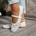 thumbnail image 4 of Women’s Square Toe Flat Shoes, Casual Slip On Comfort Everyday Walking Flats, 4 of 6