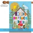 thumbnail image 5 of Toland Home Garden No Place Like Home House Flag, 5 of 5