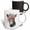 Multicolor, variant on 3drose, Floral Zebra Face Illustration, 11oz Mug