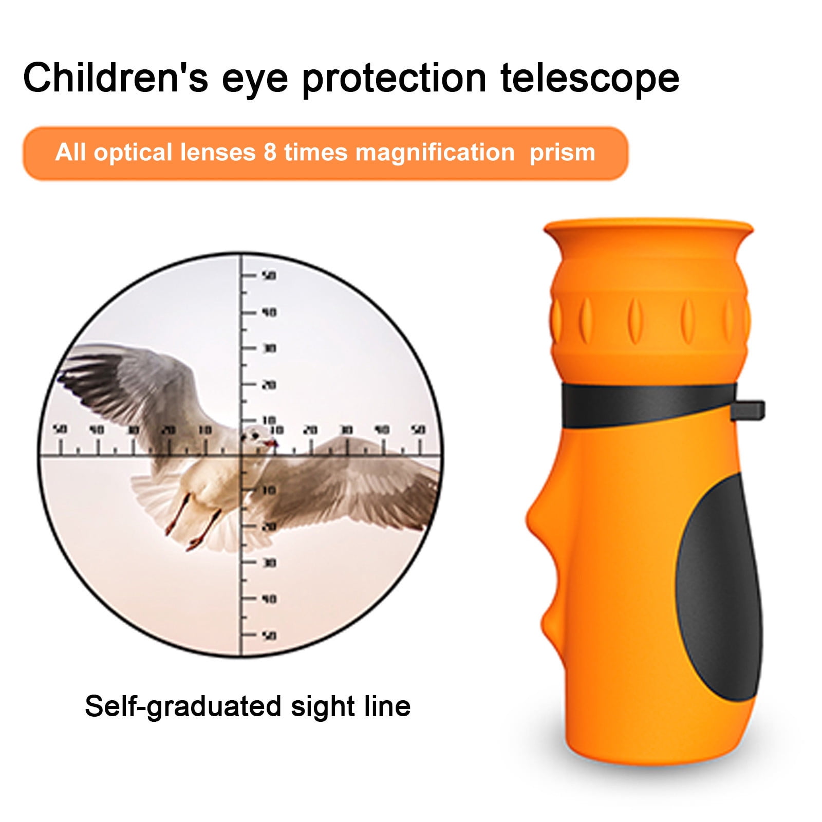 Portable High Power Monocular Compact Telescope for Adults, Smartphone - 8x21 mini Nextgen Monoscope Pocket Handheld HD Bird Watching Stargazing Skyscope, kids, single binocular