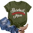 thumbnail image 2 of Cathalem Womens Summer Shirt Short Sleeve Tops Tee Solid Color Blouse,AG S, 2 of 5