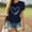 Navy, variant on t shirts for women valentine's day casual short sleeve letter print heart-shaped womens tops black