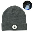 thumbnail image 1 of gorro Bluetooth con luz, gorro de punto musical mejorado con auriculares, gorro LED para correr, senderismo, regalos de Navidad unisex para hombres, mujeres y adolescentes Vhermosa 222006-2, 1 of 9