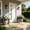 White, variant on Sunrinx 36" x 80" Fiberglass Front Entry Door with Frosted Glass, Right-Hand Inswing, Prehung Exterior Door with White PVC Frame, White Smooth Skin Door