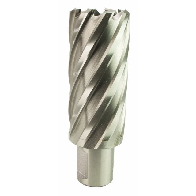 Steel Dragon Tools® 1-1/8" x 2" High Speed Steel Annular Cutter with 3/4" Weldon Shank