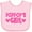 AD-Pink, variant on Inktastic Pop Pop's Girl Girls Baby Bib
