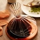 thumbnail image 5 of Decantador sopdo a mano de 1000ml, accesorios para vino, jarra de vino, contenedor de vino, decantador de vidrio, jarra de el hogar, Rayas verticales Baoblaze Licorera, 5 of 8