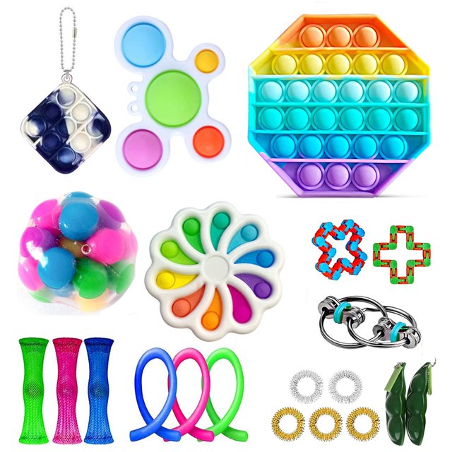 Honganda DIY Decompression Toy Set, Press Type Stress Relief Toys Kit