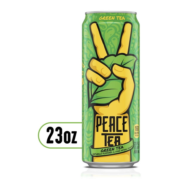 Peace Tea Green Sweet Iced Tea Drink, 23 Fl Oz - Walmart.com