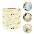 thumbnail image 2 of 1 rollo de papel higiénico de bambú con estampado de Panda, rollo de papel higiénico decorativo, toalla de papel para baño, papel higiénico, 2 of 5