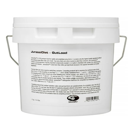 Seachem JuraasiDiet Gut Load for Cricket and Other Prey, 4.4 lb.